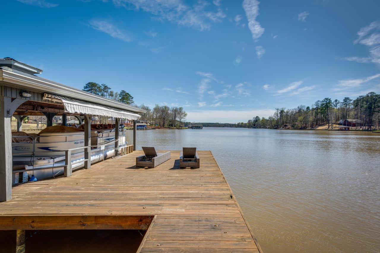 Quiet Lakefront Eatonton House With Boat Dock! Villa Exterior foto