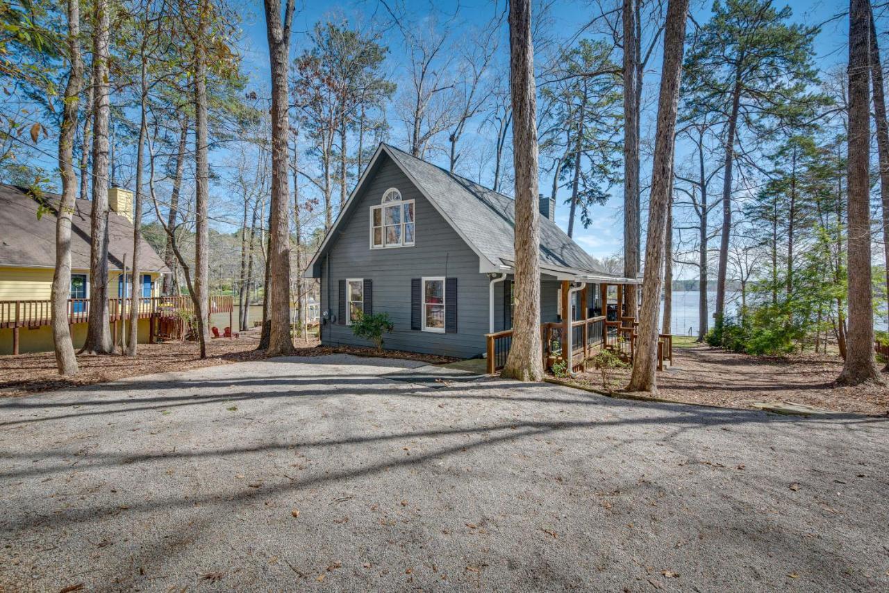 Quiet Lakefront Eatonton House With Boat Dock! Villa Exterior foto