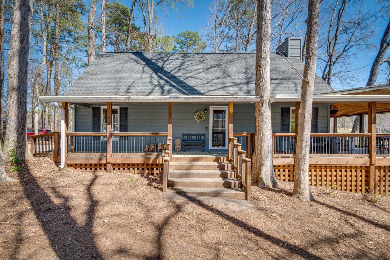 Quiet Lakefront Eatonton House With Boat Dock! Villa Exterior foto